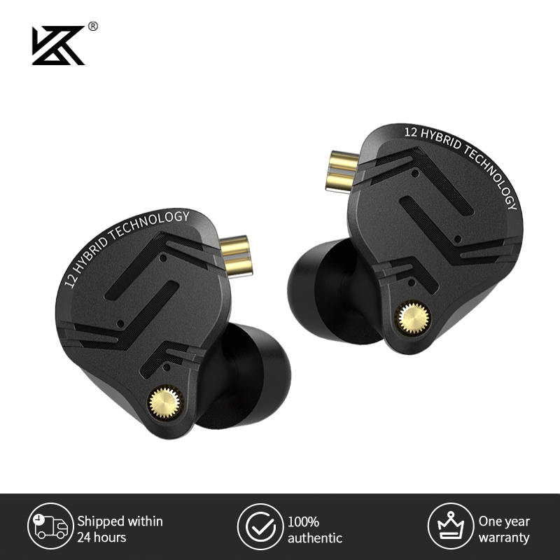Audiophile Headphone Wired - KZ ZS12 PRO X écouteurs en