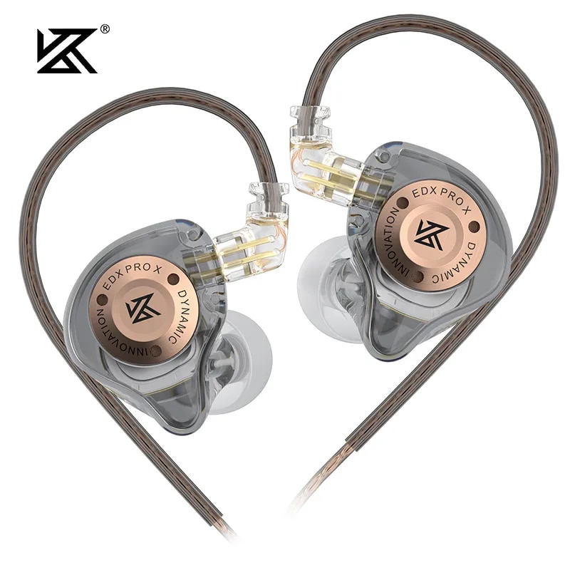 Audiophile Headphone Wired - KZ-Écouteurs filaires EDX PRO X, Écouteurs