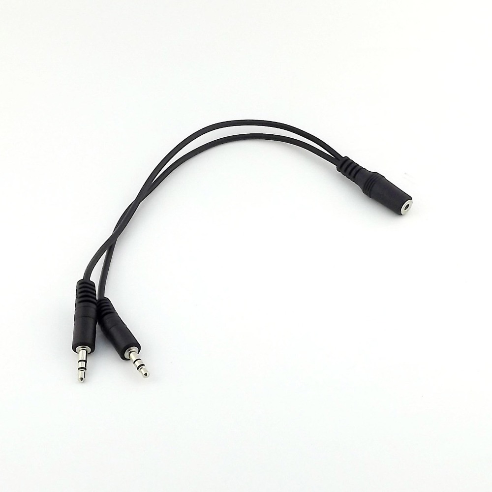 Audio Splitter Y - Stéréo femelle pour touristes, répartiteur TRS
