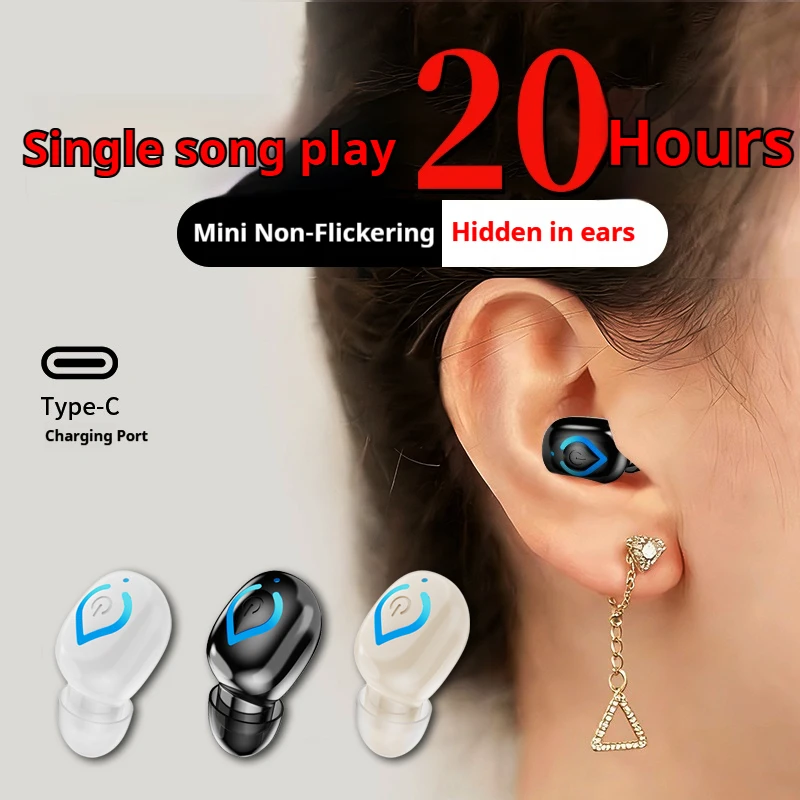 Bluetooth Headset On Ear - Mini écouteurs sans fil Bluetooth avec