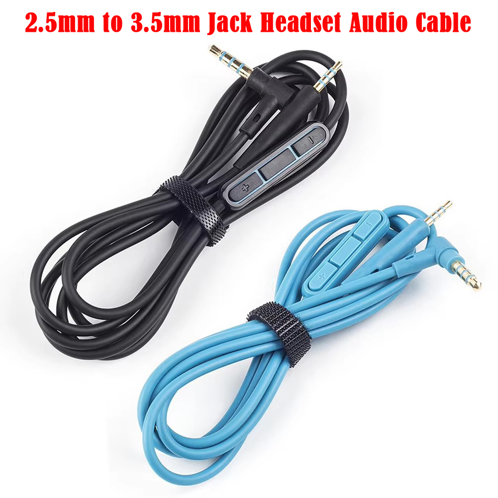 Wired Earphone Mic - Câble Audio 2.5mm à 3.5mm pour