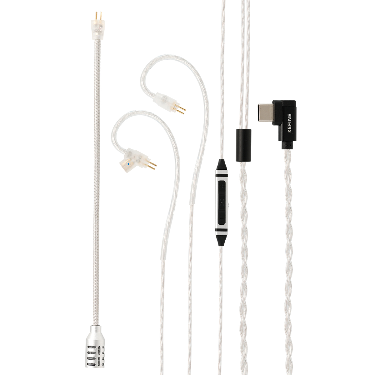 Usb C Earphone - Câble de jeu Kefine pour écouteurs
