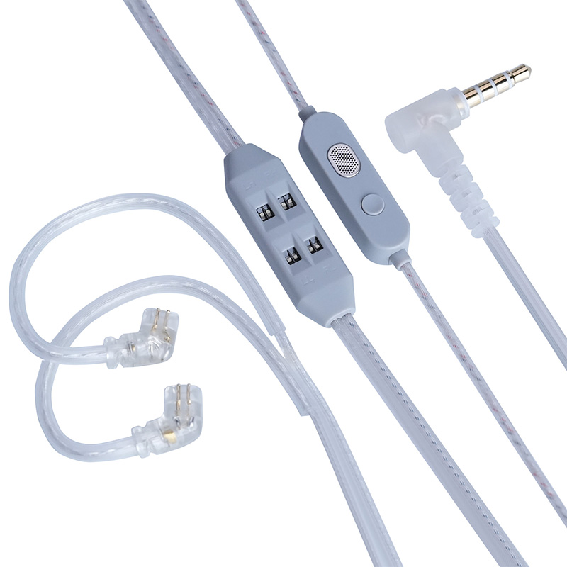 Câble de moniteur intra-auricu - Wired Earphone Mic avis et prix