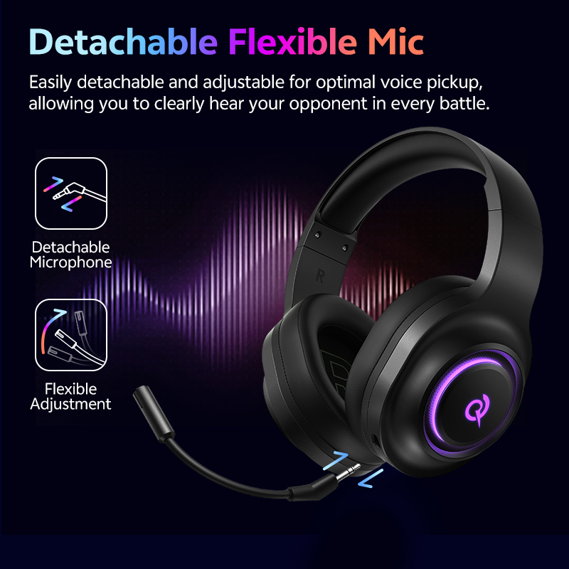 Casque de jeu QCY Heroad V200  - Gaming Headset Rgb avis et prix
